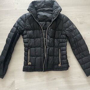 Michael Kors Black Puffer Coat